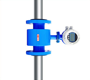 Electromagnetic flowmeter manual wiring diagram showing terminal assignment